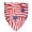 C005- Style E, variant on Small Dog Bandana, Washable Polyester Pet Neckerchief, Patriotic Fourth of July Cat Accessory, 1 Pc Holiday Decor