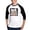 Black/White, variant on CafePress - Boo Crew Halloween T Shirt - Cotton Baseball Jersey, 3/4 Raglan Sleeve Shirt