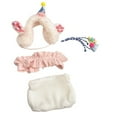 thumbnail image 6 of Clothes for Dolls The Monsters 17cm Plush Doll Clothes DIY Birthday Sheep Outfit Set, 6 of 11