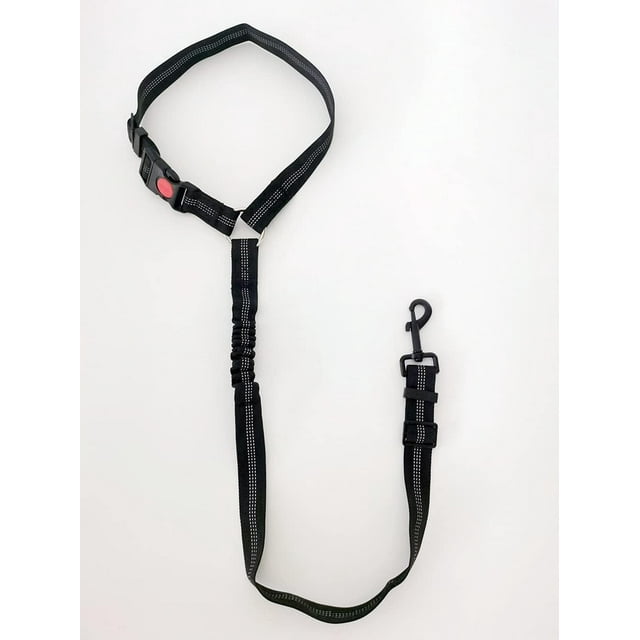 Cinturón de seguridad para perros en el coche, cinturón de seguridad ajustable para perros pequeños y grandes, negro, hermoso y profesional