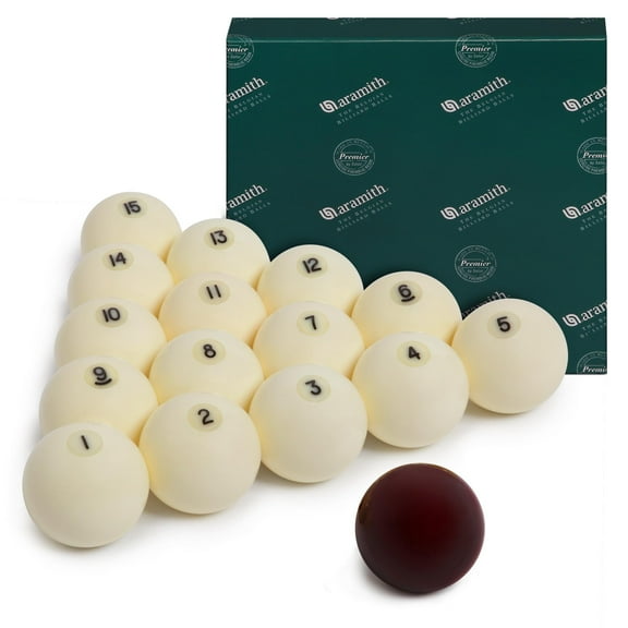 Aramith Premier Russian Pyramid Billiard Ball set 68 mm