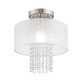 thumbnail image 3 of Livex Lighting - Bella Vista - 1 Light Flush Mount in Contemporary Style - 11, 3 of 12