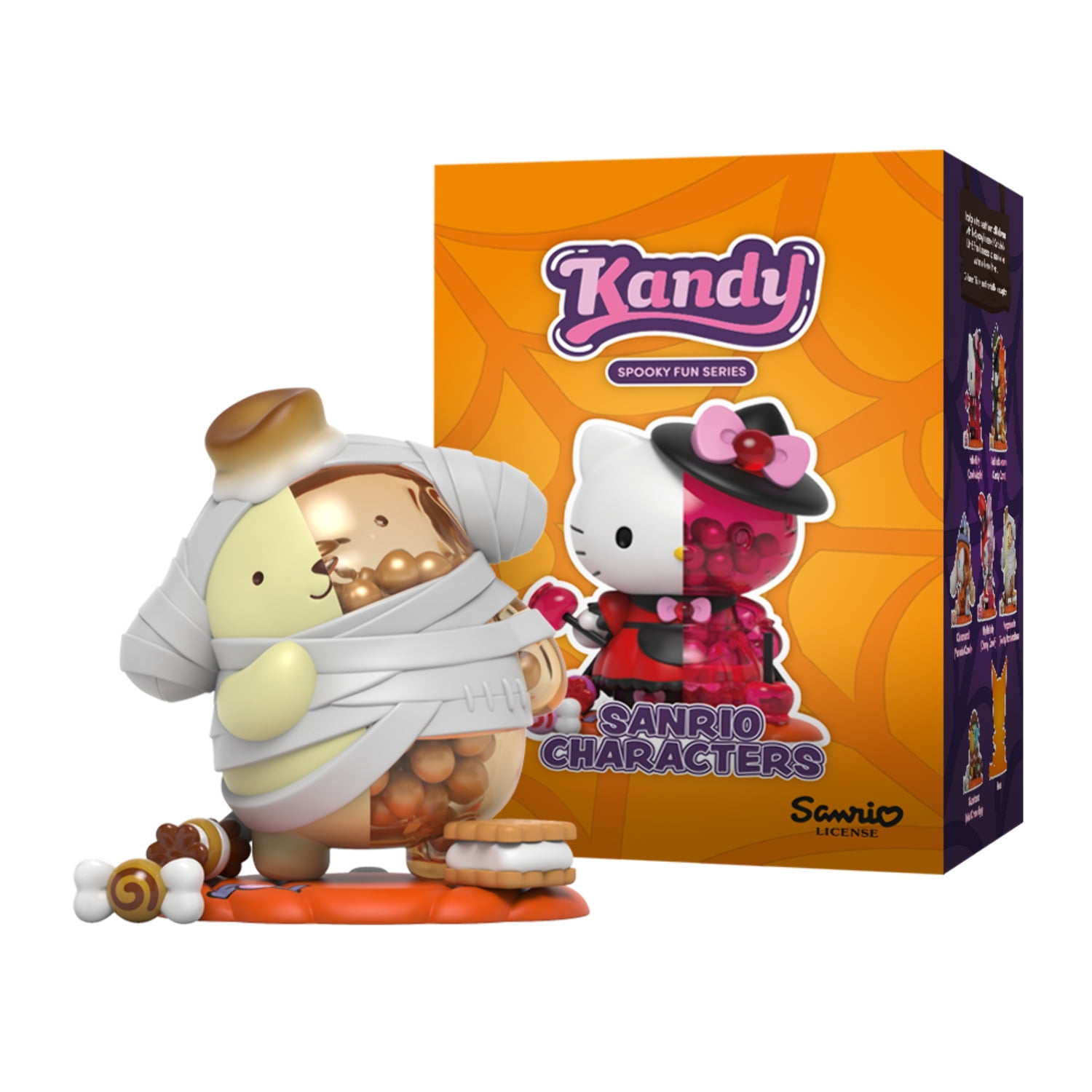 Mighty Jaxx Kandy x Sanrio Spooky Fun Halloween Edition | Blind Box Toy Collectible Figurines | One Pack - Contains One Random Figure