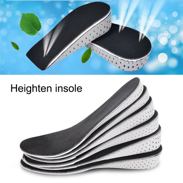 Memory Foam Height Increase Elevator Insoles Pads Sole Foot Mat Inner