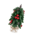 thumbnail image 6 of Artificial Christmas Tree With Base Small False Tree Crafting Displaying Decoration for Tabletop Party Decorations, 6 of 7