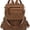 Brown, variant on Sunyuer Nylon Corduroy Anti-Theft Backpack for Women – Multi-Carry, Spacious & Stylish with 4 Color Options