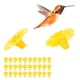 thumbnail image 5 of Juego De 30 Comederos De Colibrí Con Forma De Flor, Color Brillante, Comedero De Plástico Duradero Para Pájaros, Accesorios De Repuesto Para Alimentación De Pájaros, 5 of 7