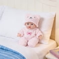 thumbnail image 5 of Vinyl Soft Baby Doll Toys,Infant Soothing Comfort Toys,Pretend Play House Toys,Emotional Support Companion Toys,Safe Durable Doll Toys,Kids Nurturing Skill Toys,Holiday Birthday Gift Toys, 5 of 6