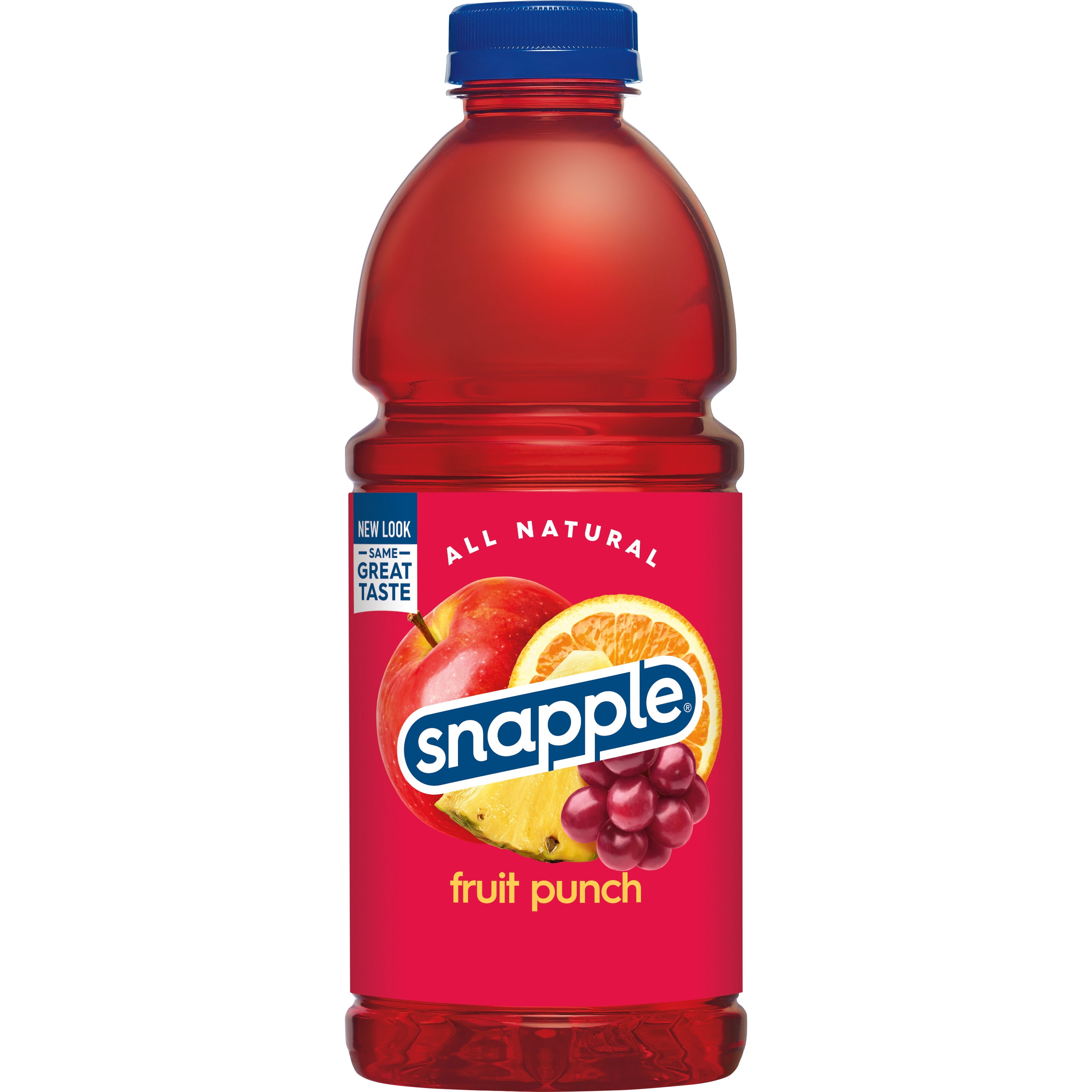 (4 pack) Snapple Fruit Punch, 32 Fl Oz Bottle
