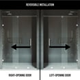 thumbnail image 2 of VIGO  Ryland Frameless Track Sliding Shower Door Chrome Adjustable Width 62 to 64 in. Chrome Finish, 2 of 4