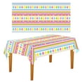 thumbnail image 1 of Easter Table Runner，Easter Decorative Table Cloth Dining Table Flag Party Decoration，1× Wallpaper Clearance, 1 of 4