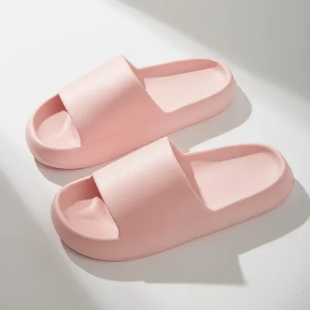 

Fashion Women‘s Summer Soft Slippers Thick Platform Bathroom Home Indoor Non-slip Anti-slip Female Cloud Cushion Slides