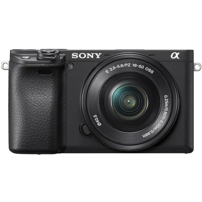 Sony a6400 4K Mirrorless Camera ILCE-6400L/B (Black) with 16-50mm 