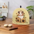 thumbnail image 4 of HELLHERO Guinea Pig Sunflower Teapot Cover 1Pcs Polyester Canvas for Kitchen Not Easily Deformed, 4 of 7