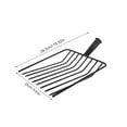 thumbnail image 2 of FONDOTIN Small Garden Fork Steel Head Replacement for Efficient Soil Loosening 1Pcs, 2 of 8