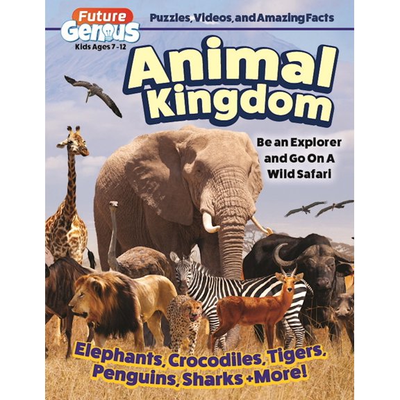 Pre-Owned Future Genius: Animal Kingdom: Be an Explorer and Go on a Wild Safari (Paperback) 1641243104 9781641243100