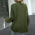thumbnail image 5 of Cute Sweater Women Oversize Long Sleeve V Neck Loose Casual Knitted Open Front Cardigan Fall Clothes Outfits, 5 of 8