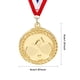 thumbnail image 4 of Medalla Pong 5cm Con Cinta para El Cuello Competiciones Party Race (Oro), 4 of 4