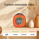 thumbnail image 4 of CO Detector Alarma Temperatura Sensor Humedad 3 en 1 Pantalla LCD HD para Exteriores Interiores, 4 of 9