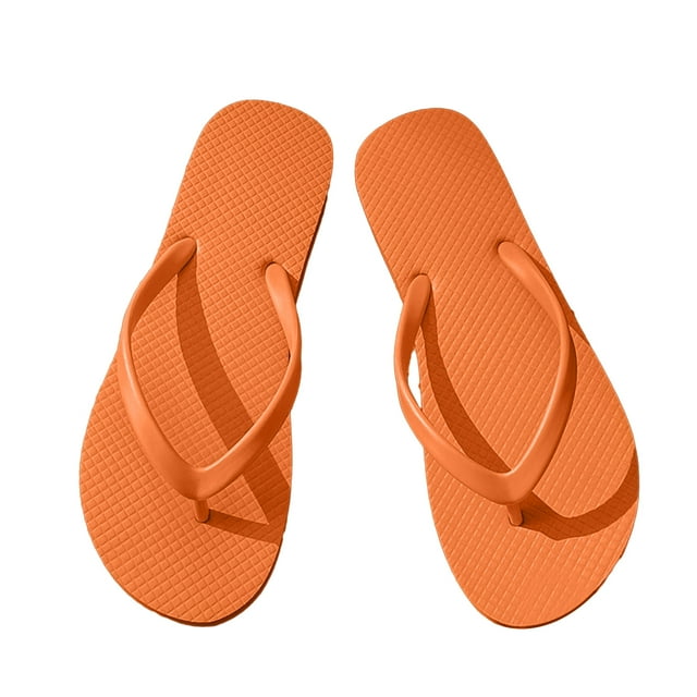 Visland Non-Slip Flip Flops Bathroom Quick Drying Slippers Clip Toe Summer Flat Slippers for Home Shower Beach Daily Outings
