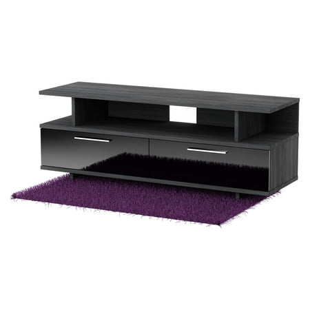 South Shore Reflekt TV Stand with Drawers for TVs up to 60", Multiple Finishes