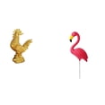 thumbnail image 1 of Escultura de pollo,Escultura de pollo,decoración del hogar,figura de gallo,Estatua de estaca de jardín,Adorno de flamenco para jardín,patio,porche,Estatua de, 1 of 8