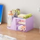thumbnail image 4 of Organizador de escritorio Marbrasse con 2 cajones que giran 360°, color morado, 4 of 7