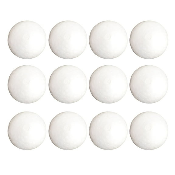 HOMYL 12 Pieces Craft Foam Balls Xmas Decor for DIY Arts and Crafts Household Home Dia 10 cm