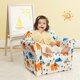 thumbnail image 2 of Costway Sofá para niños, sillón con dibujos de elefante para niños con estructura de madera y pies antideslizante, complemento de decoración ligero y resistente para niños y niñas, 2 of 5