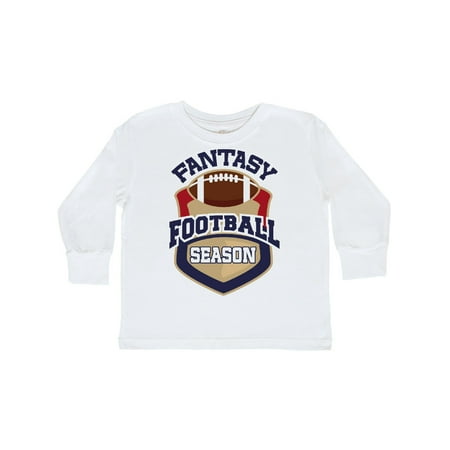 

Inktastic Fantasy Football Season Gift Toddler Boy Girl Long Sleeve T-Shirt
