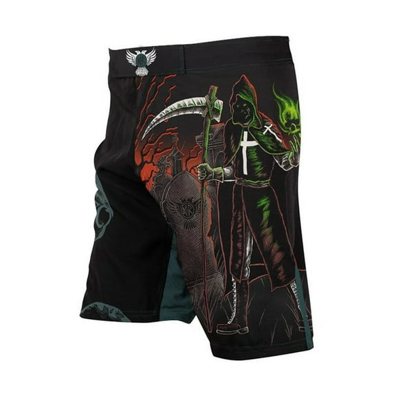 Raven Fightwear Men's Four Horsemen Death Shorts MMA Black
