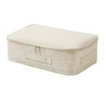thumbnail image 3 of POINTERTECK Cotton And Linen Storage Box Foldable Clothes Organizer Large Storage Bins, 3 of 3