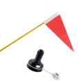 thumbnail image 2 of Sonducket Bandera de seguridad ligera para Kayak, banderas de autoensamblaje, Base de montaje de riel de poste, accesorios retráctiles para Ropa Deportiva, Zapatos, 2 of 6