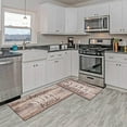thumbnail image 2 of Sweet Home Kitchen Rug Set 2 Pieces, Cushioned Anti-Fatigue Kitchen Floor Mats Waterproof Easy to Clean Comfort Standing Kitchen Mat Set (Gray), 2 of 6