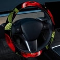 thumbnail image 2 of Apple 14.5 Inch Printing PVC Leather Auto Accessories Steering Wheel Covers Car Wheel Covers Steering Wheel Cover, 2 of 6