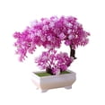 thumbnail image 2 of Windfall Simulation Fake Potted Bonsai Tree Artificial Plant Desk Ornament Home Decor, 2 of 7