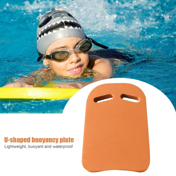Tabla de natación en forma de U para principiantes, tabla de agua portátil para entrenamiento de natación