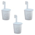 thumbnail image 2 of Shisuyan 3pcs Simple Hanging Flower Buckets Pretty Iron Planters Vintage Flower Pots, 2 of 8
