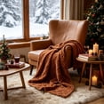 thumbnail image 5 of Diamond Lattice Throw Blanket 39.37x27.56in Multi Purpose Decorative Bed Blanket for Home, 5 of 6