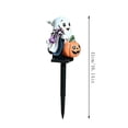 thumbnail image 3 of Solar Ghost Pumpkin Garden Stake Light, Waterproof Automatic LED Halloween Decoration for Yard Courtyard Patio and Pathway, 3 of 7