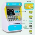thumbnail image 4 of Riwcyla Simulation face recognition ATM cash box simulation password automatic roll money deposit box 8010-Face Recognition ATM Machine-Blue Battery Version, 4 of 6