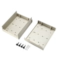 thumbnail image 2 of 200 x 155 x 65mm Electronic Plastic DIY Junction Box Enclosure Case Gray White, 2 of 5
