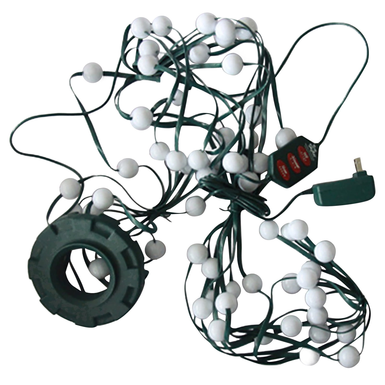 Christmas Tree LED String Lights 64 Lights Decor Light LED Multi