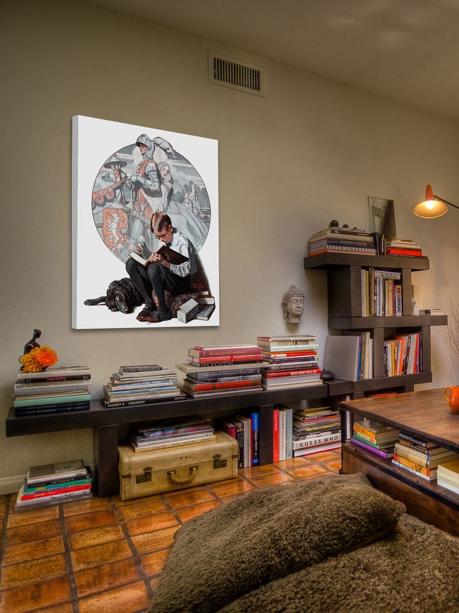 Marmont Hill "Age of Romance" by Norman Rockwell Painting Print on Canvas