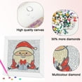 thumbnail image 4 of Diamond Painting Kit, Merry Christmas 5D Diamond Painting Starter Set Easy and Fun DIY Craft Kit, Perfect for Beginners' Creative Art Activities 7.09 x 7.09 in, 4 of 8