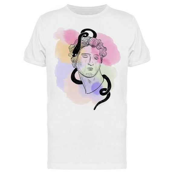 Sculpture Hand Drawn Doodle T-Shirt Men -Image by Shutterstock, Male Large