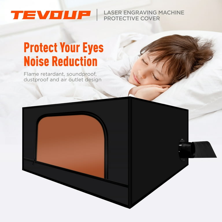 Laser Engraving Machine Enclosure Eye Protection Vent Protective