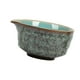 thumbnail image 2 of Cuenco de cerámica para matcha, vajilla, accesorios chinos, elegante porcelana tradicional. Verde claro, 2 of 9