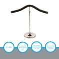 thumbnail image 4 of SSWBasics Flexible Shoulder Stand Featuring a Bendable 21” Arm (Adjustable Display 18”H- 30”H) – Countertop Shirt Display  Clothing Display Mannequin  Tabletop Stand for Clothes, 4 of 7