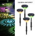 thumbnail image 2 of Single Pack Solar Cracked Ball Ground Lamp Warm Light + RGB Colorful Gradient, 2 of 8